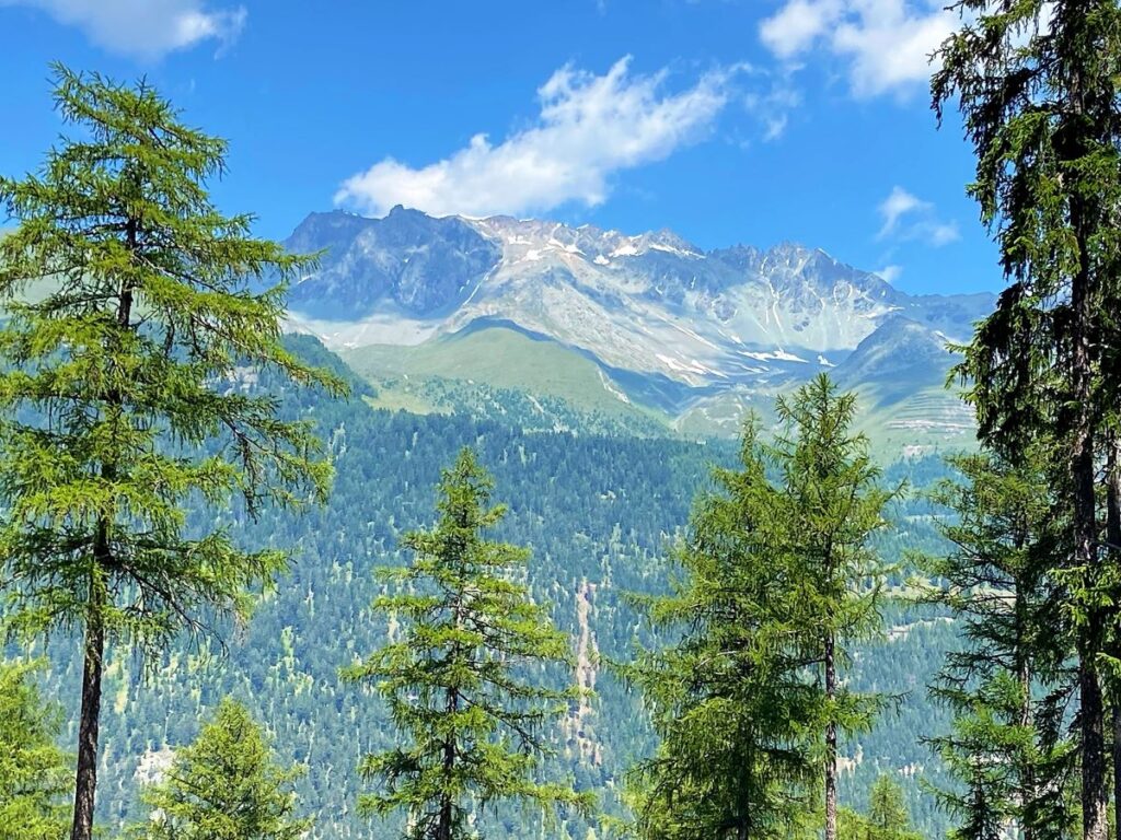 Aussicht auf Berge