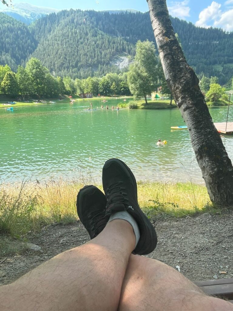 Relaxen am Rieder Badesee