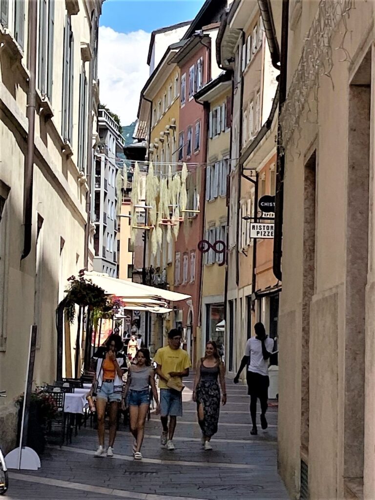 Fussgängerzone In Trento / Trient