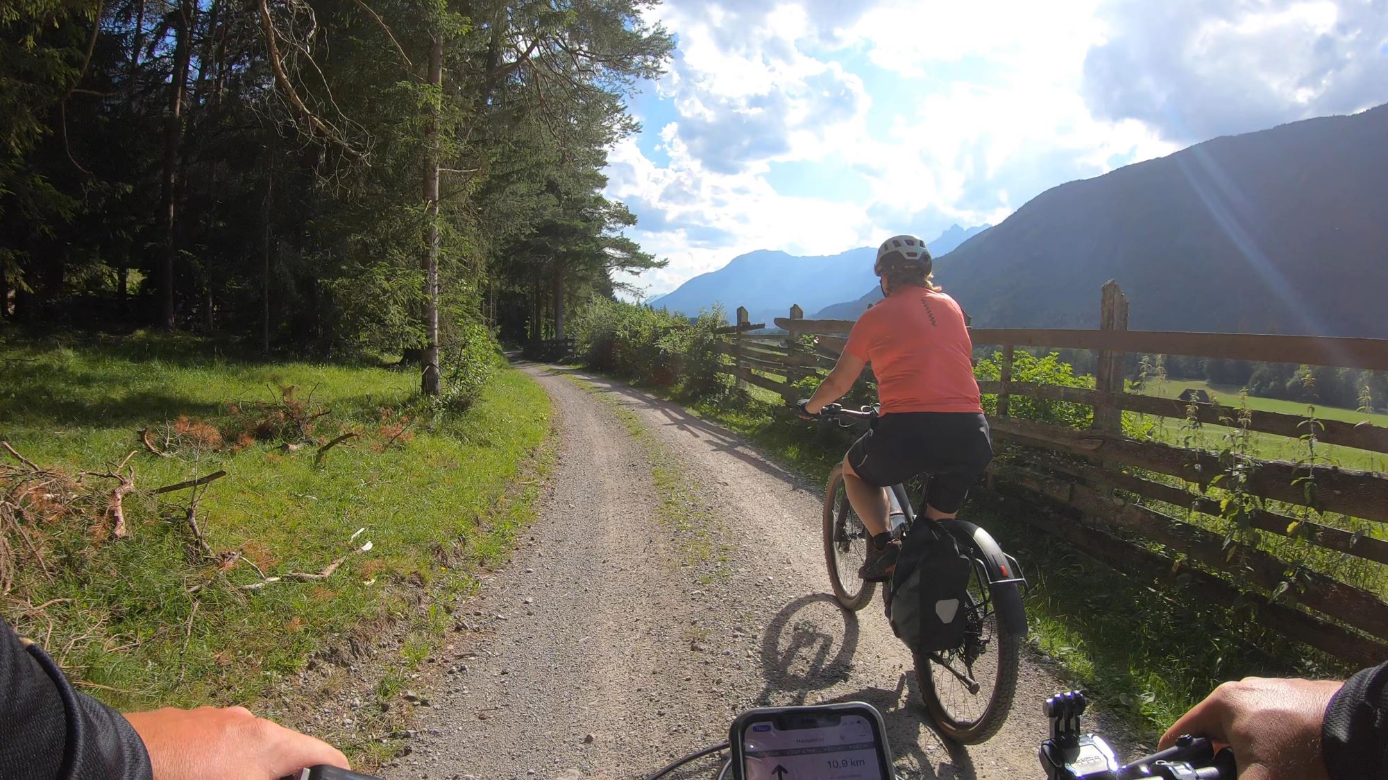 Von Füssen über Fernpass nach Imst Alpenüberquerung FüssenGardasee, Teil 2